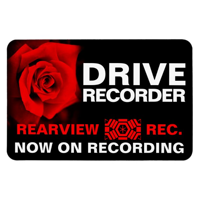 Rose Osaka：Warning Magnet Plate (Horizontal)
