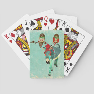 Rose Owls & Donkey Card Deck