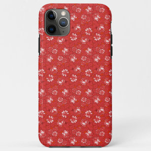 Rose pattern in red Case-Mate iPhone case