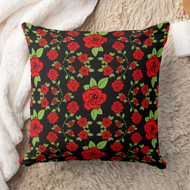 Rose Pattern Kitchen Gifts Cushion (Blanket)