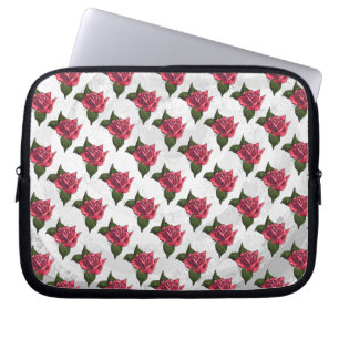 Rose Pattern Laptop Sleeve