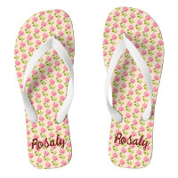 Rose pattern pink