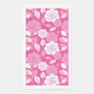 ROSE PATTERN (PINK) NAPKIN