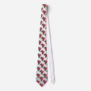 Rose Pattern Tie
