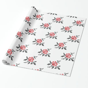 ROSE pattern Wrapping Paper