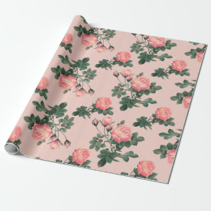 Rose Pattern Wrapping Paper