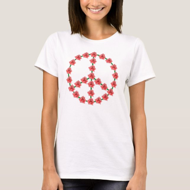 Rose Peace T-Shirt (Front)