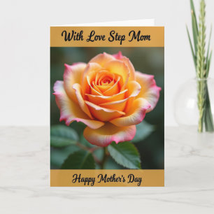 Rose Petal Mothers Day Wish Card