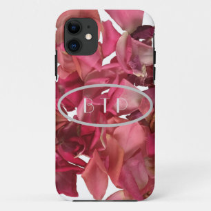 Rose Petal Pink Romantic Personalised Case-Mate iPhone Case