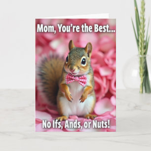 Rose Petal Rodent Mothers Day Card