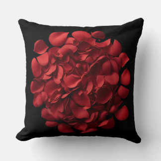 Rose Petals Cushion Throw Cover