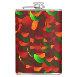 rose petals hip flask