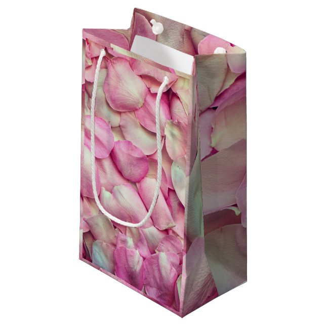  Rose Petals Small Gift Bag (Front Angled)