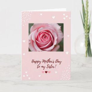 Rose Photo Sweet Mothers Day Card