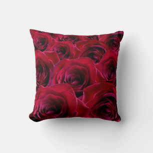 Rose Pillows Red Rose Pillows Flower Decor