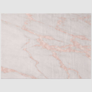 Rose Pink Blush Glitter Marble Modern Tissue Paper