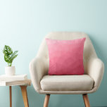 Rose pink light Gradient Geometric Mesh Pattern Cushion<br><div class="desc">Cool light dark ombre gradient geometric mesh patterned pillow home decor for modern rooms. 
Triangle geometric mesh with light dark pinkish red ombre gradient.</div>