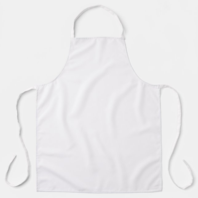 Rose Pink Quartz Solid Colour Apron (Front)