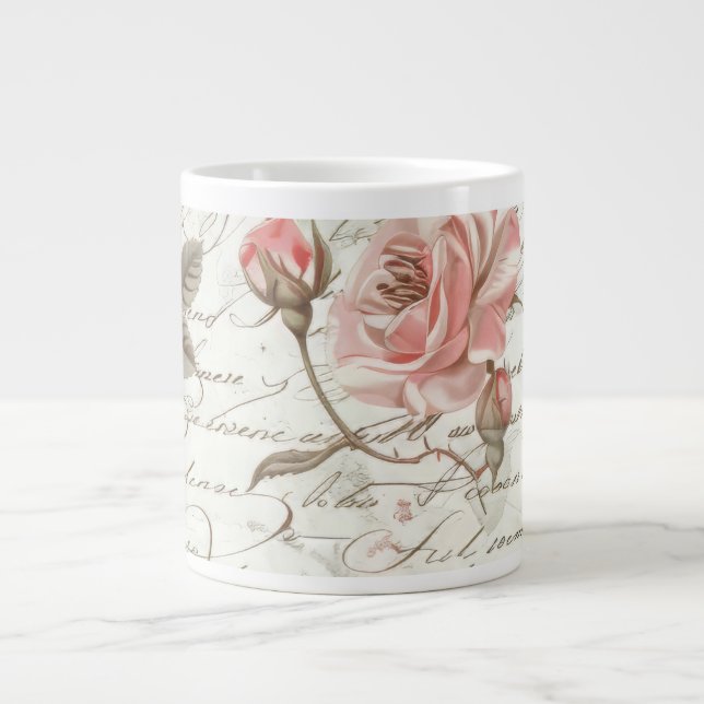 Rose Pink Tea Cup (Front)