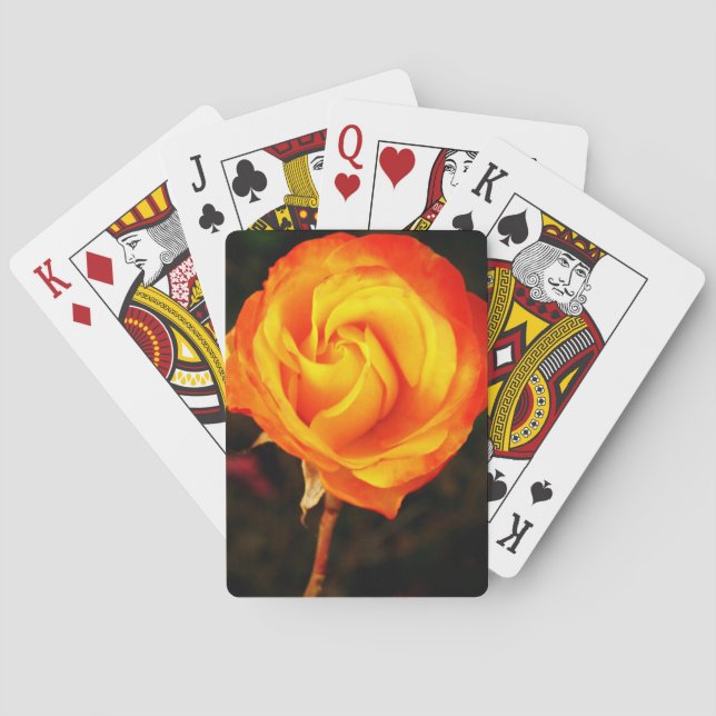 Rose Playing Cards (Back)