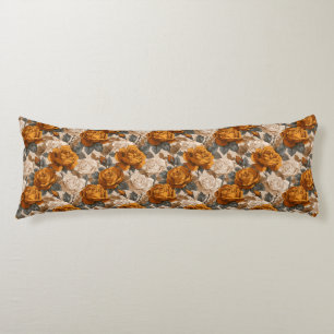 Rose Print Farmhouse Decor Vintage Outdoor Body Cushion
