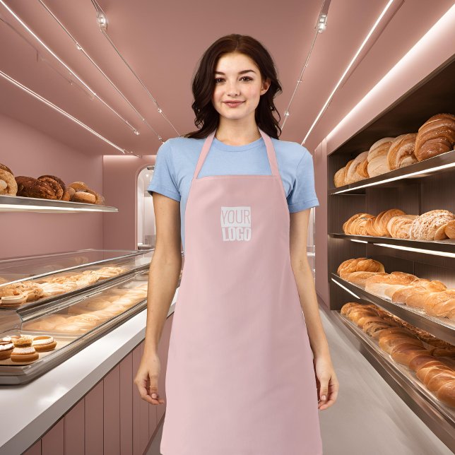 Rose Quartz - add logo  Apron (Creator Uploaded)
