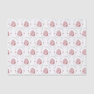 Rose Quartz Crystal Tissue Paper