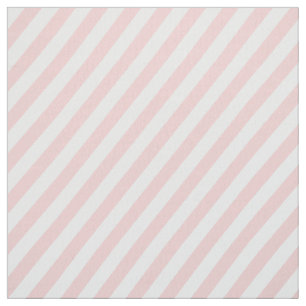 Rose Quartz Diagonal Stripes Fabric