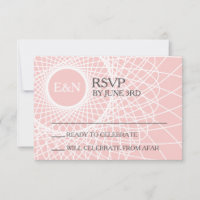 Rose Quartz Dreamcatcher DIY Wedding RSVP