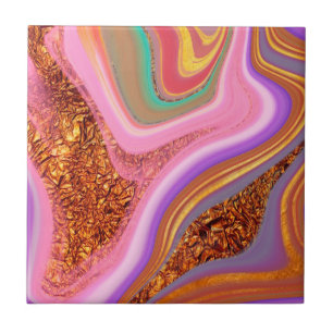 Rose Quartz Flow Tile