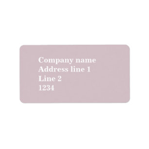 Rose quartz label