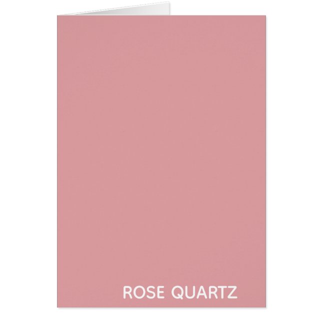 Rose Quartz pink colour name (Front)
