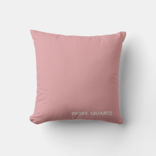 Rose Quartz pink colour name Cushion