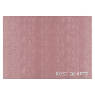 Rose Quartz pink colour name Cutting Board