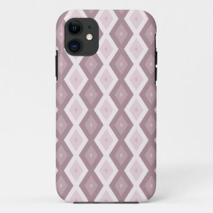 Rose quartz pink diamond pattern Case-Mate iPhone case