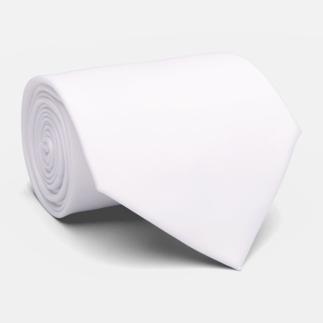 Rose Quartz Pink Solid Colour  Tie (Rolled)