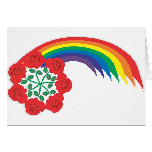 Rose-Rainbow arc (Front Horizontal)