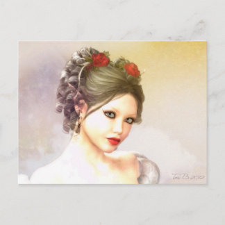 Rose Red Postcard
