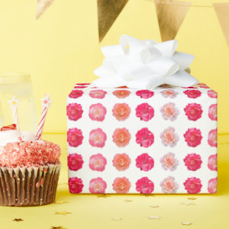 Rose Repeats Wrapping Paper