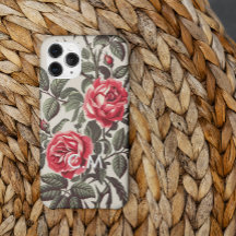 Rose Reverie Monogram iPhone Case