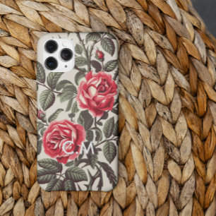 Rose Reverie Monogram iPhone Case