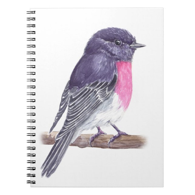 Rose robin notebook (Front)