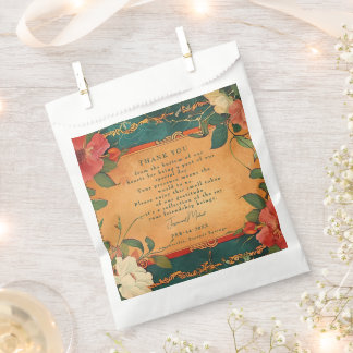 🌹 Rose Romance: Art Nouveau Splendour Favour Bags