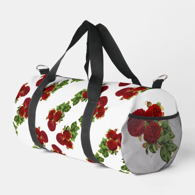 Rose Romance  Duffle Bag (Right Corner)