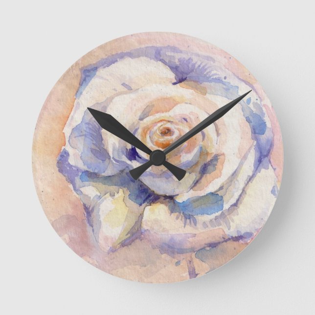 Rose Round Clock (Front)