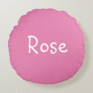 Rose Round Cushion
