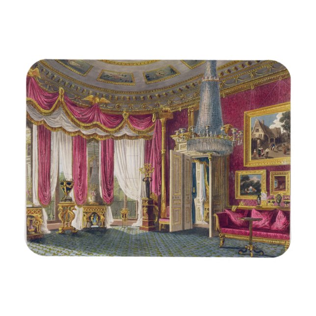 Rose Satin Drawing Room (second view) Carlton Hous Magnet (Horizontal)