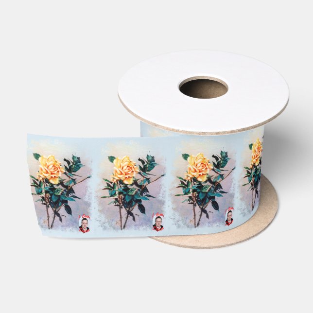Rose Satin Ribbon (Spool)