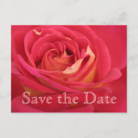 Rose Save the date 30th Birthday Party Postcard