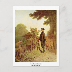 Rose Scent Memories By Spitzweg Carl Postcard